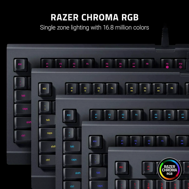 Razer Cynosa Lite Keyboard - US Layout (Razer Renewed)