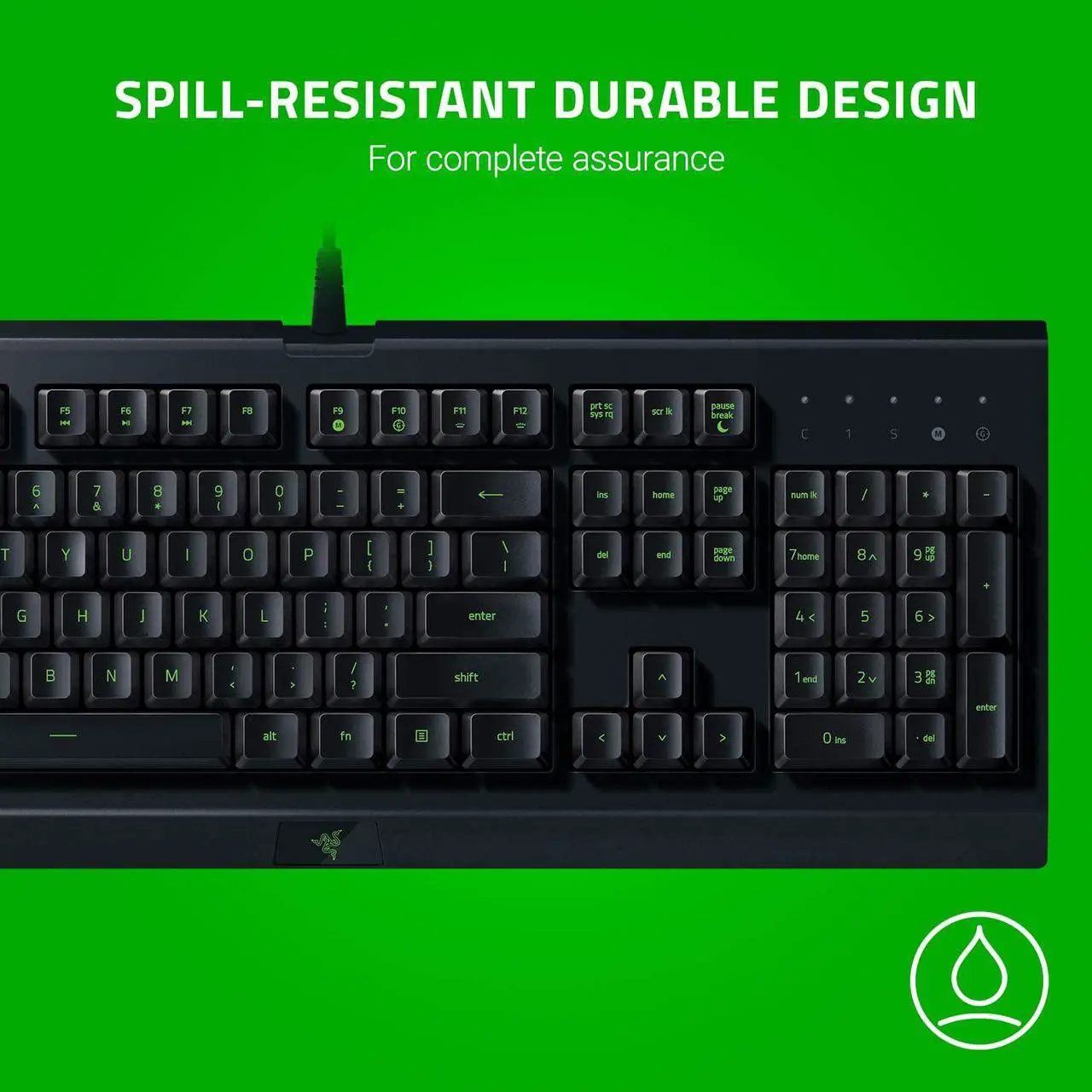 Razer Cynosa Lite Keyboard - US Layout (Razer Renewed)