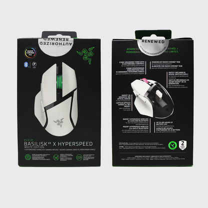 Razer Basilisk V3 X HS White (Razer Renewed)