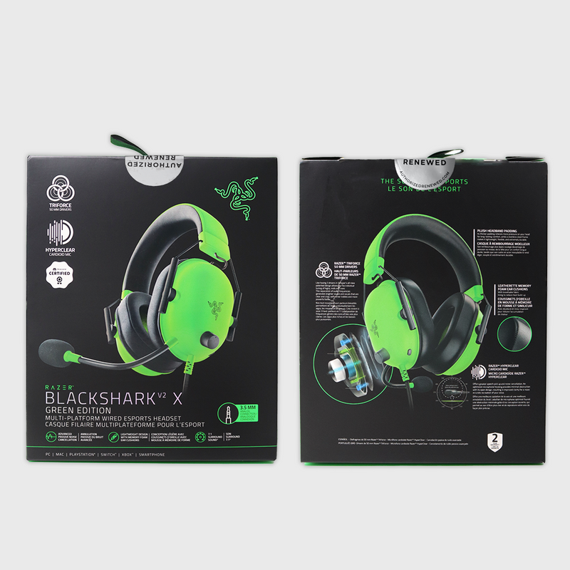 Razer BlackShark V2 X for PS Gaming Headset  (Razer Renewed)