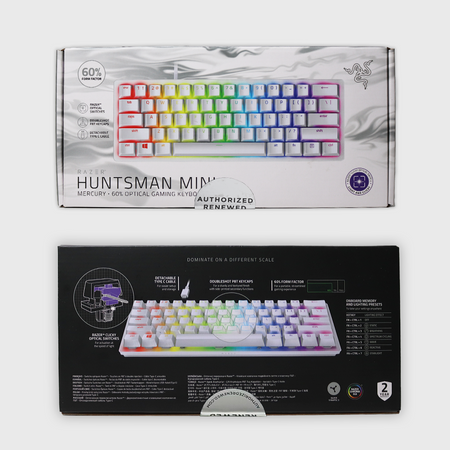 Razer Huntsman Mini-Mercury Gaming Keyboard (Razer Renewed)