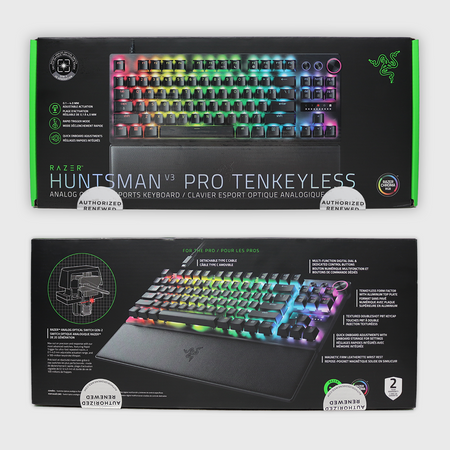 Razer Huntsman V3 Pro Tenkeyless Gaming Keyboard US Layout (Razer Renewed)