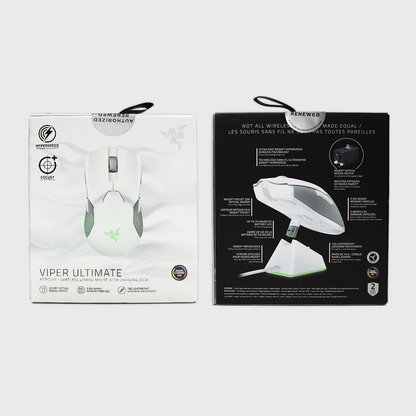 Razer Viper Ultimate and RGB Charging Dock (Razer Renewed)