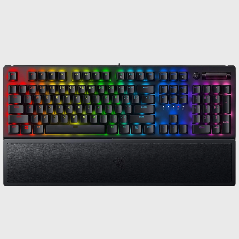 Razer BlackWidow V3-Keyboard (Green Switch)-US  (Razer Renewed)