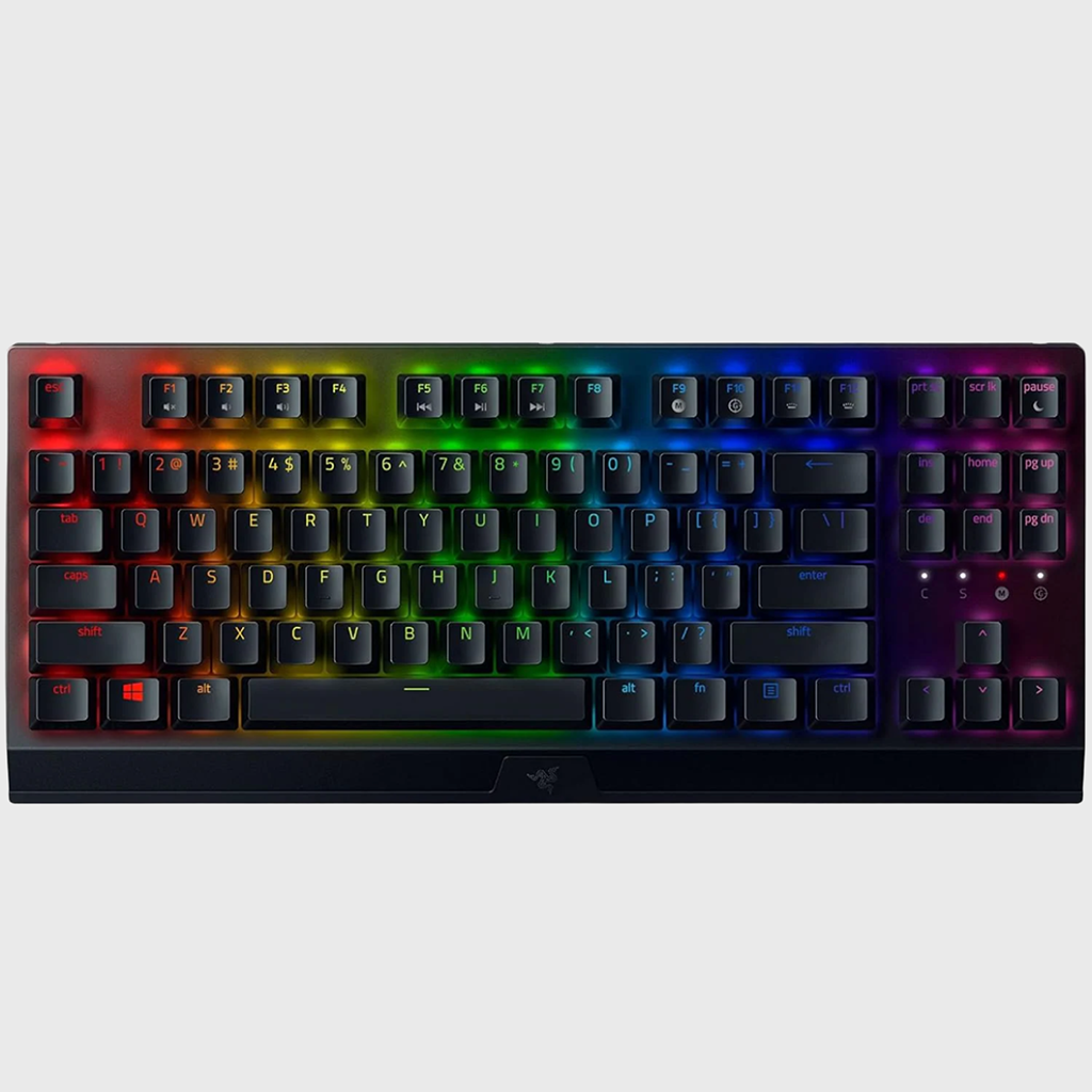 Razer BlackWidow V3 Tenkeyless TKL Mechanical Gaming Keyboard (Razer Renewed)