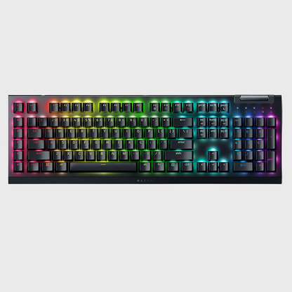 Razer BlackWidow V4 X Gaming Keyboard (Green Switch) (Razer Renewed)