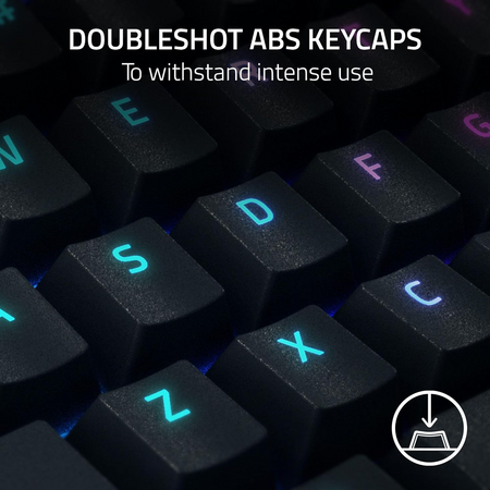 Razer BlackWidow V4 X Gaming Keyboard (Green Switch) (Razer Renewed)