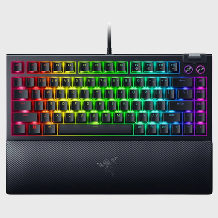Razer BlackWidow V4 75% US Gaming Keyboard (Razer Renewed)
