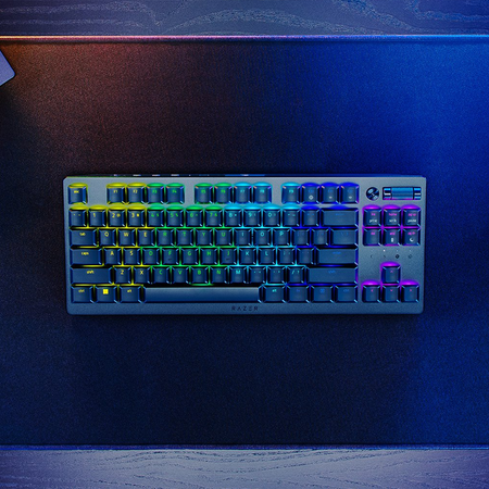 Razer DeathStalker V2 Pro TKL Gaming Keyboard (Linear Red) (Razer Renewed)