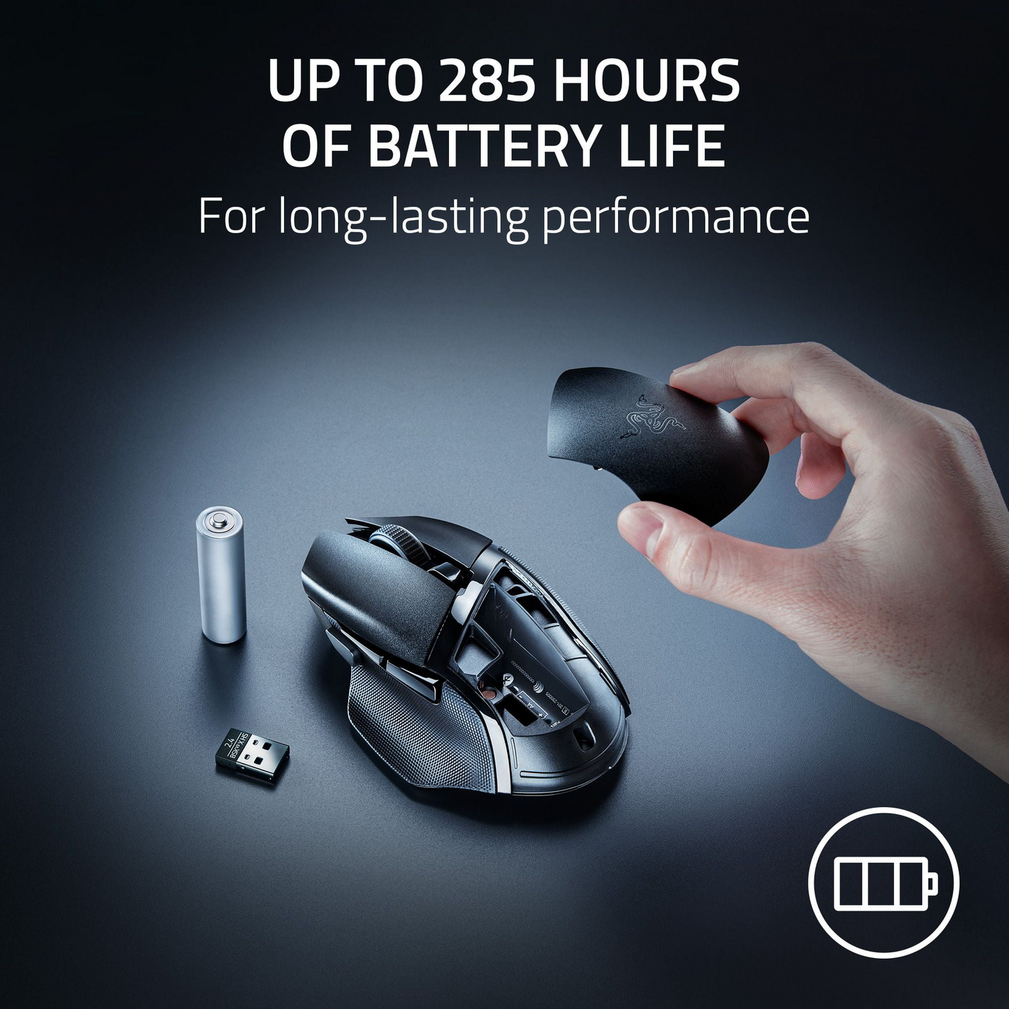 Razer Basilisk V3 X HS White (Razer Renewed)