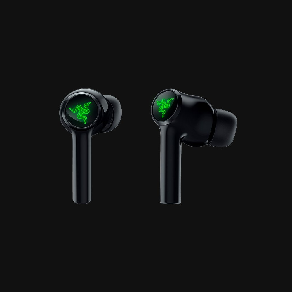 Razer Hammerhead True Wireless (New 2021)- Earbuds - Black (Razer Renewed)